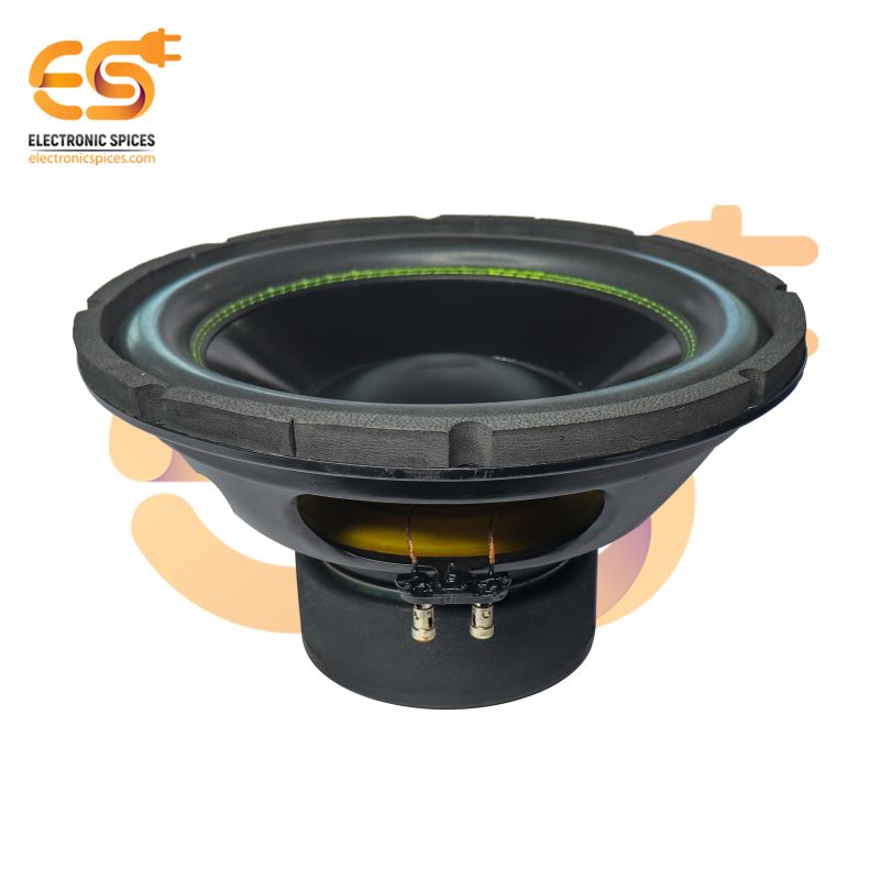inch 8Ω (ohm) 400W Heavy Duty Heavy Power Audio Double Magnet Subwoofer  Speaker