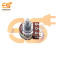 47K Rotary potentiometer D shape shaft handle 6 pin Pack of 2