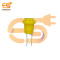 2 Pin Female USB Connector yellow C-type Pack of 5pcs