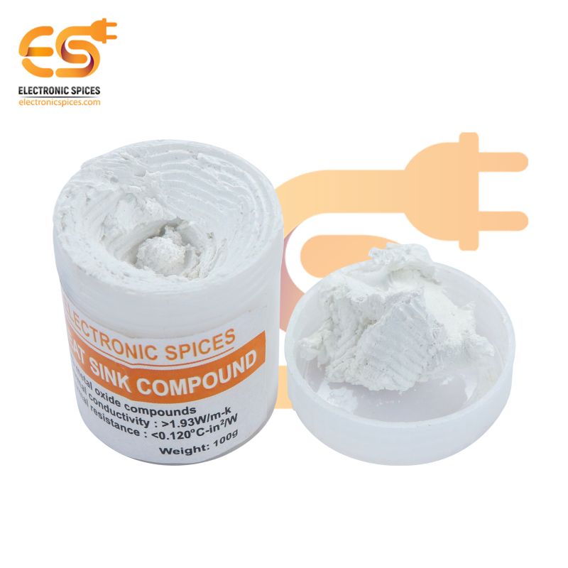 Buy 50/100g White thermal paste heat sink compound,