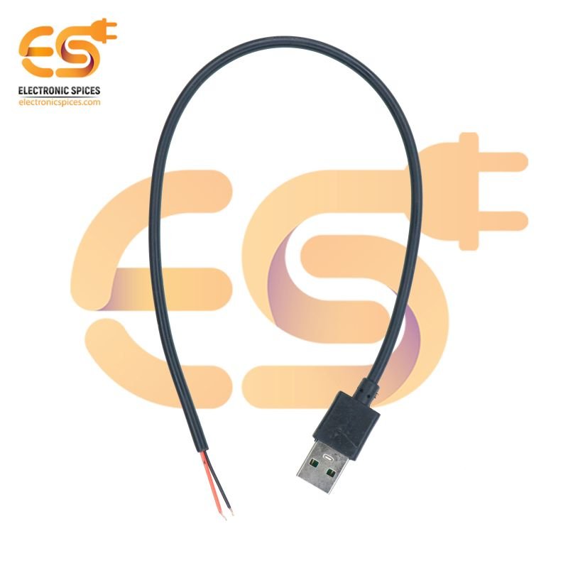 Usb cord with online 2 male ends