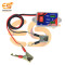 12V TO 5V DC converter with 2 USB jacks for mobile charging application with an alligator clip