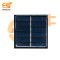 56mm x 56mm 3V 200mAh Square Shape polycrystalline mini epoxy solar panel