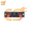 4 Pin Speaker Terminal Block Stereo Speaker Strip Shape Push Release Connector Plate 4 Way Amplifier Spring Jointing Clamp Test Clip