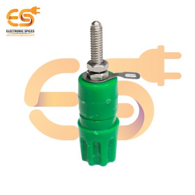 4mm 15A Green color Female socket banana connector
