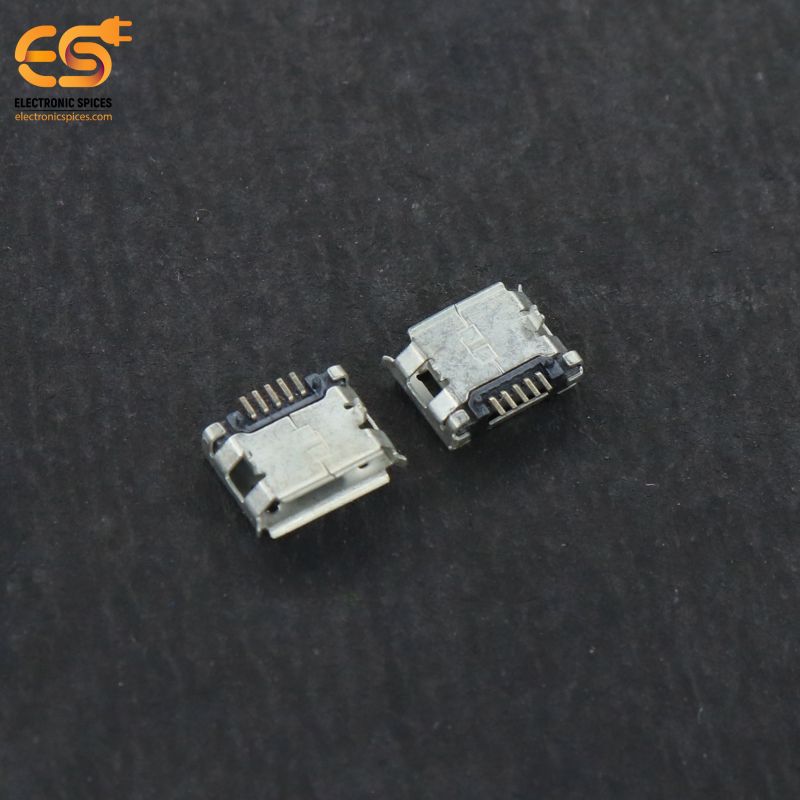 Buy Smd 5pin B Type Female Usb Data Transfer Charging Connector Pack Of 10 5402