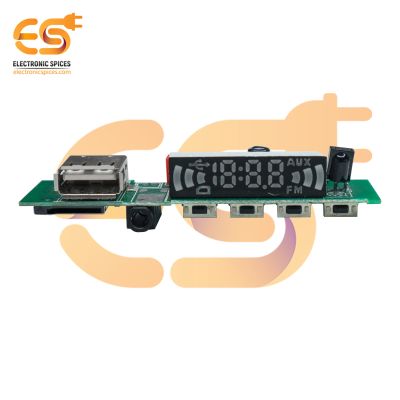 Bluetooth FM USB AUX Card MP3 Stereo Audio Player Decoder Module with wire and without frame (75 x 20)