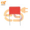 2.2μF 225J 450V CBB21 Metallized Polypropylene Film Capacitor pack of 5