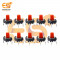 6 x 6 x 7.5mm Red color tactile momentary push button switches pack of 200pcs