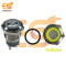 19 mm 12-24V Ring Light Push Button Horn type Metal Switch with Yellow Indicator and power icon