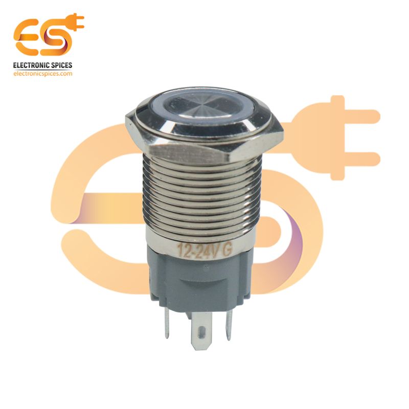 16mm green self lock push button switch | Get Now
