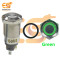 12 mm 12-24V Ring Light Push Button Self Lock Metal Switch with Green Indicator