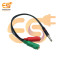 3.5mm Audio Jack to Headphone Microphone Splitter Converter Adaptor Cable Multicolor Red Green
