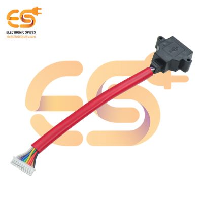 Mini Female USB and Micro SD card to JST 10 pin Connector Cable