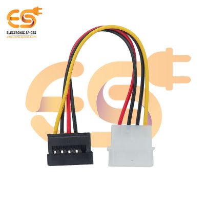 4 Pin to 15 Pin Molex to SATA Power Cable Adapter