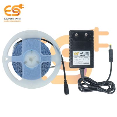 12V 2835 Red color SMD Strip LED with 12V DC Adaptor Plug