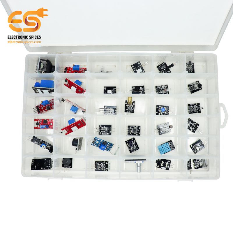 Buy 37-in-1 Ultimate Sensor Kit for Arduino - Comprehensive Sensor ...
