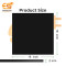 2mm Square Shape Black Color Acrylic Sheet (18 x 18inch)