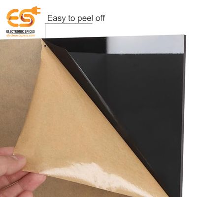 3mm Square Shape Black Color Acrylic Sheet (18 x 18inch)