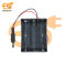 18650 3.7v 3 Battery Holder Hard Plastic Case With 3.5mm Pin Pack of 1 (3.7v X 3 Battery = 11.1volt)