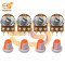 Combo of 10K 3 Pin 14mm Long Round Shaft Rotary Potentiometer Volume Pot 10K with Knob (Pack of 4)