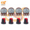 Combo of 22K 3 Pin D Shaft Rotary Potentiometer Volume Pot 22K with Knob (Pack of 4)
