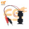 AA 2 cells Battery holder hard plastic case with Alligator Clips (1.5V x 2 cells = 3Volt)