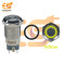 12 mm 12-24V Ring Light Push Button Self Lock Metal Switch with Yellow Indicator