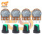 Combo of 100k 6 Pin D Shaft Potentiometer Volume Pot 100K with Knob (Pack of 4)