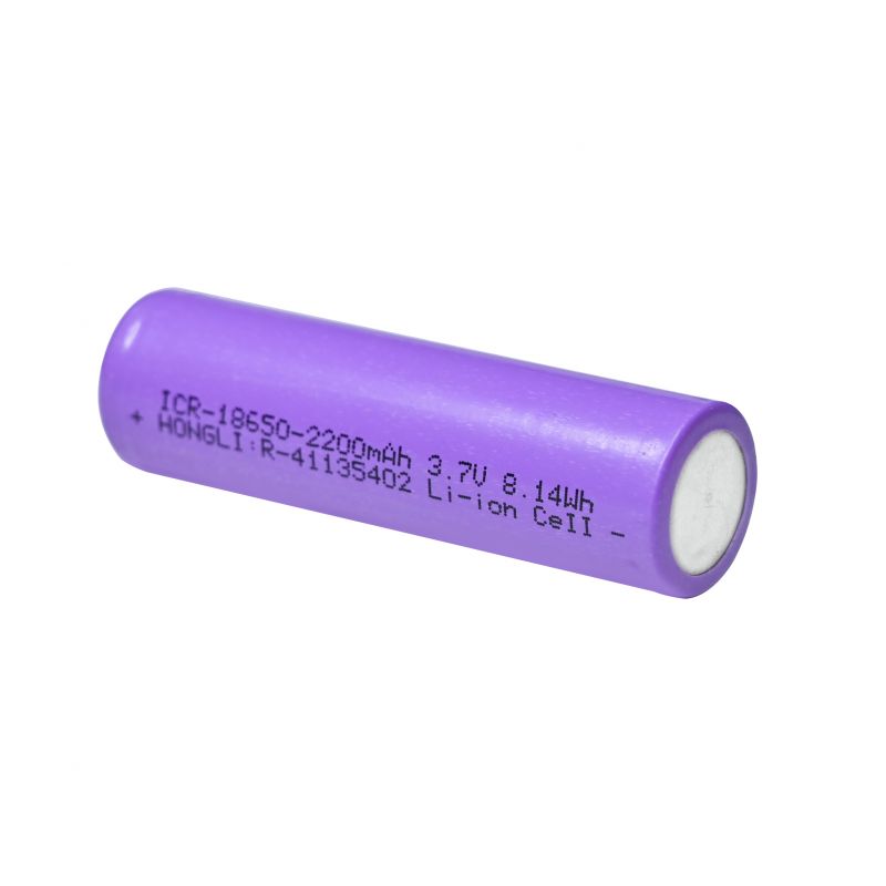 2200mAh 3.6V 18650 Li-ion lithium rechargeable cells battery pack of 100pcs