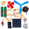 Combo of 3D Room Model with Easy to Connect Light, Horn, Fan and Solar Energy kit - 7 Activities
