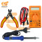 3 in 1 Combo 60Watt Soldering Iron Kit Set for Beginners with Digital Multimeter, Wire cutter