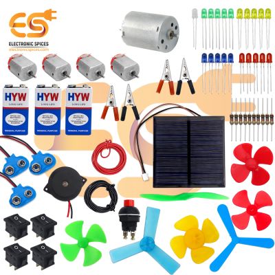 Combo of DC Motor Learning Kits Science Experiment Educational kit for Kids DIY Projects